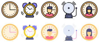 Time Management icon pack