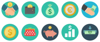 Finance Icon-Paket