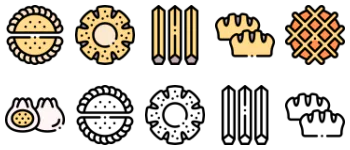 Bread icon pack