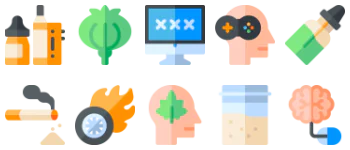 Addiction icon pack