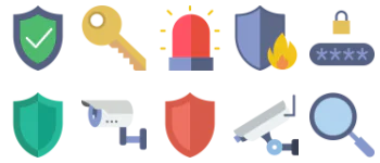 Security Collection pacote de ícones