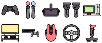 Gaming paquete de iconos