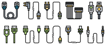 Connector Types icon pack