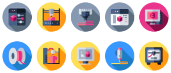 3D Printing 图标包