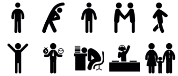 Humans 2 paquete de iconos
