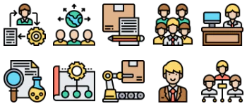 Company Structure icon pack