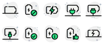 Battery and Power icon pack