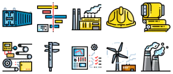 Industry pakiet ikon