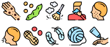 Allergies Icon-Paket