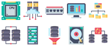 Database & Servers icon pack