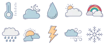 Weather pakiet ikon