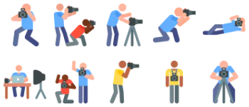 Photography Icon-Paket