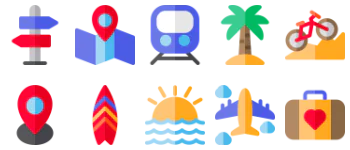 Adventure Trip icon pack