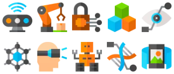 Technology of the Future gói biểu tượng