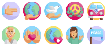 Peace icon pack