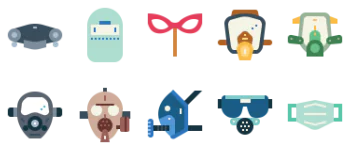 Mask icon pack