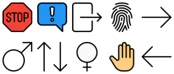 Basic icons paquete de iconos