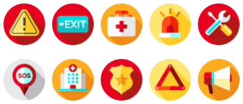 Emergencies icon pack