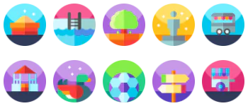 City Park jeu d'icônes