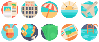 Travel Icon-Paket