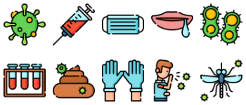 Virus Transmission icon pack