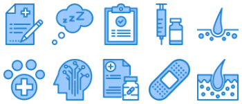 Health Care Icon-Paket