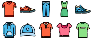 Clothing & Style icon pack