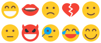 Emoticon набір іконок