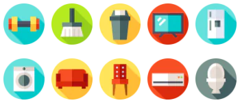 Home & Living icon pack