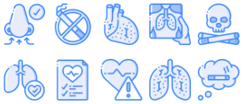 Quit smoking icon pack