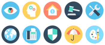 Business, Office and Internet Icon-Paket