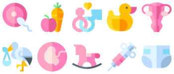 Maternity icon pack