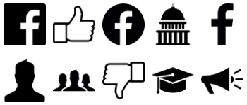 Facebook Pack jeu d'icônes