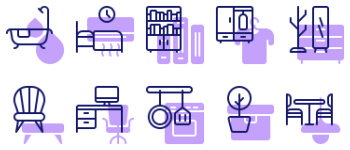 Furniture gói biểu tượng
