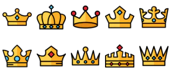 Crown icon pack