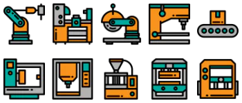 Factory Machinery icon pack