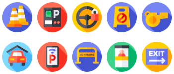 Parking Icon-Paket