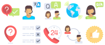 Customer Service paquete de iconos