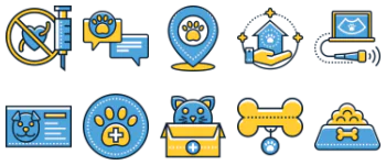 Veterinary Icon-Paket