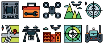 Drone Icon-Paket