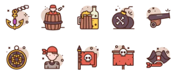 Pirate icon pack