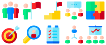 Teamwork gói biểu tượng