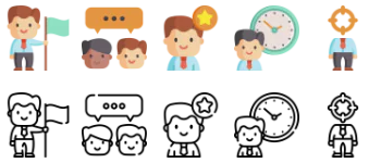 Head Hunting icon pack