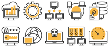 Сеть набор иконок