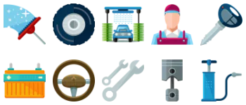 Auto Service アイコンパック