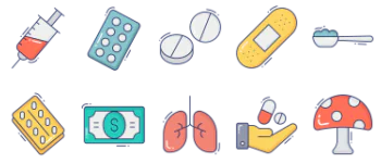 Drugs Icon-Paket