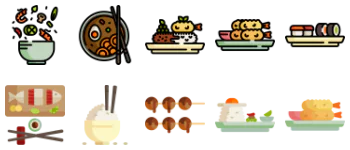 Asian Food icon pack
