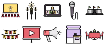 Events icon pack