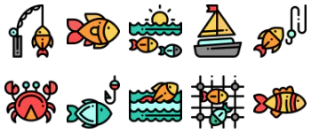 Fishing アイコンパック