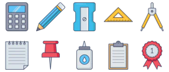 Stationery gói biểu tượng